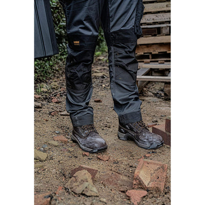 DeWalt Apprentice Brown Nubuck Safety Hiker Boots Brown Model 2 #colour_brown