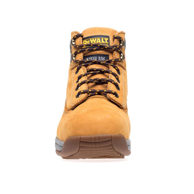 DeWalt Apprentice Brown Nubuck Safety Hiker Boots Honey Front #colour_honey