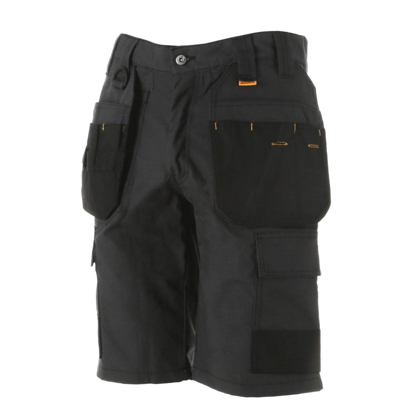 DeWalt Cheverley Grey Multi Pocket Shorts Grey Detail 2 #colour_grey