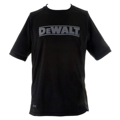 DeWalt Easton PWS Performance T Shirt Black Main #colour_black