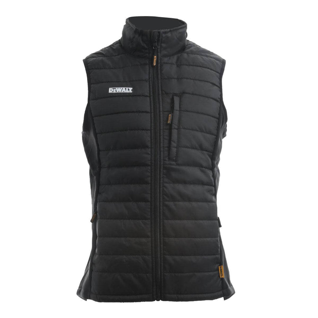 DeWalt Force Soft Padded Lightweight Gilet Black Main #colour_black