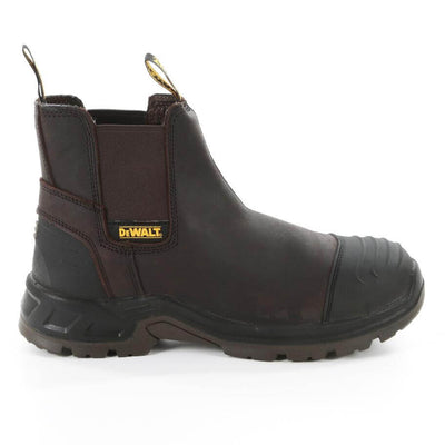DeWalt Grafton Brown Waxy Safety Dealer Boots Brown Main #colour_brown