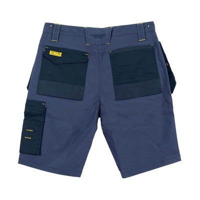 DeWalt Hamden Holster Pocket Shorts Grey Back #colour_grey