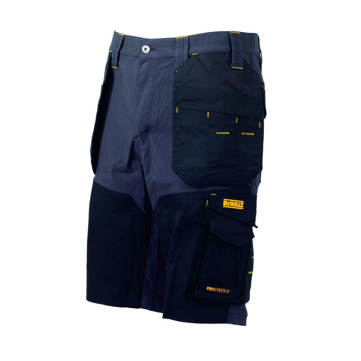 DeWalt Hamden Holster Pocket Shorts Grey Side 1 #colour_grey