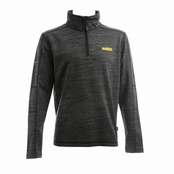 DeWalt Jonesborough DeWalt Zip Fleece Grey Main #colour_grey