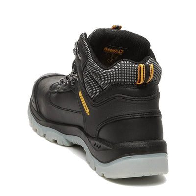 DeWalt Laser Black Safety Hiker Boots Black Back #colour_black