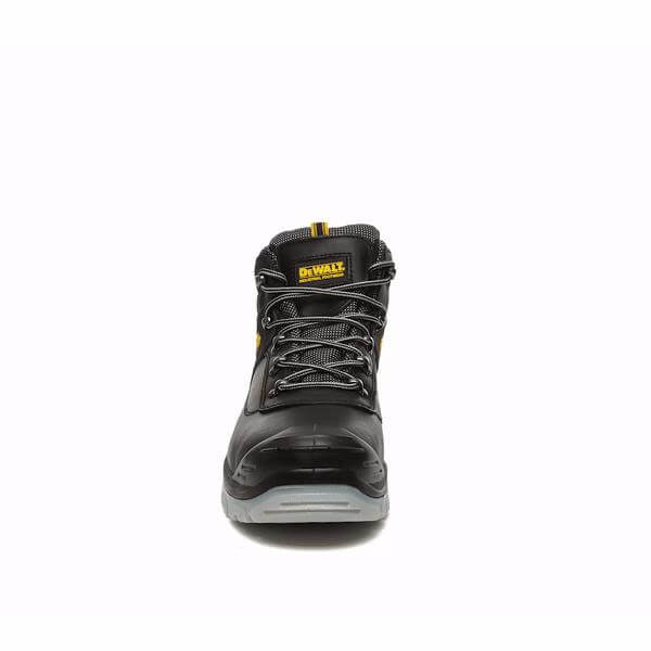 DeWalt Laser Black Safety Hiker Boots Black Front #colour_black