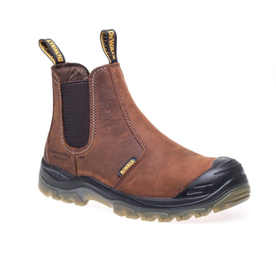 DeWalt Nitrogen Brown Dealer Safety Boots Brown Main #colour_brown