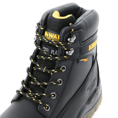 DeWalt Titanium Black 6 Inch Waterproof Safety Boots Black Detail 3 #colour_black