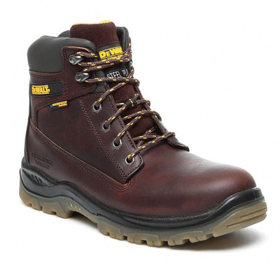 DeWalt Titanium Black 6 Inch Waterproof Safety Boots Brown Main #colour_brown