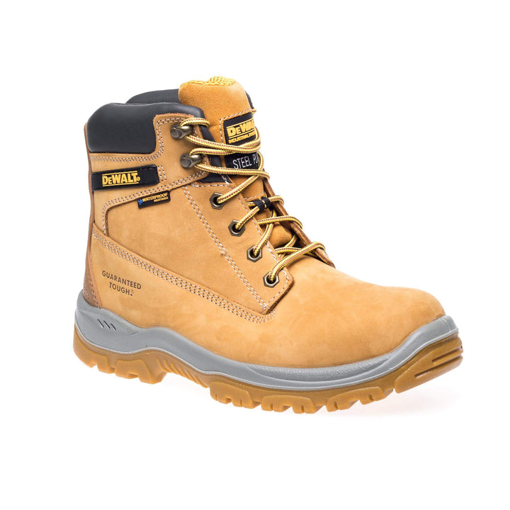 DeWalt Titanium Black 6 Inch Waterproof Safety Boots Honey Main #colour_honey