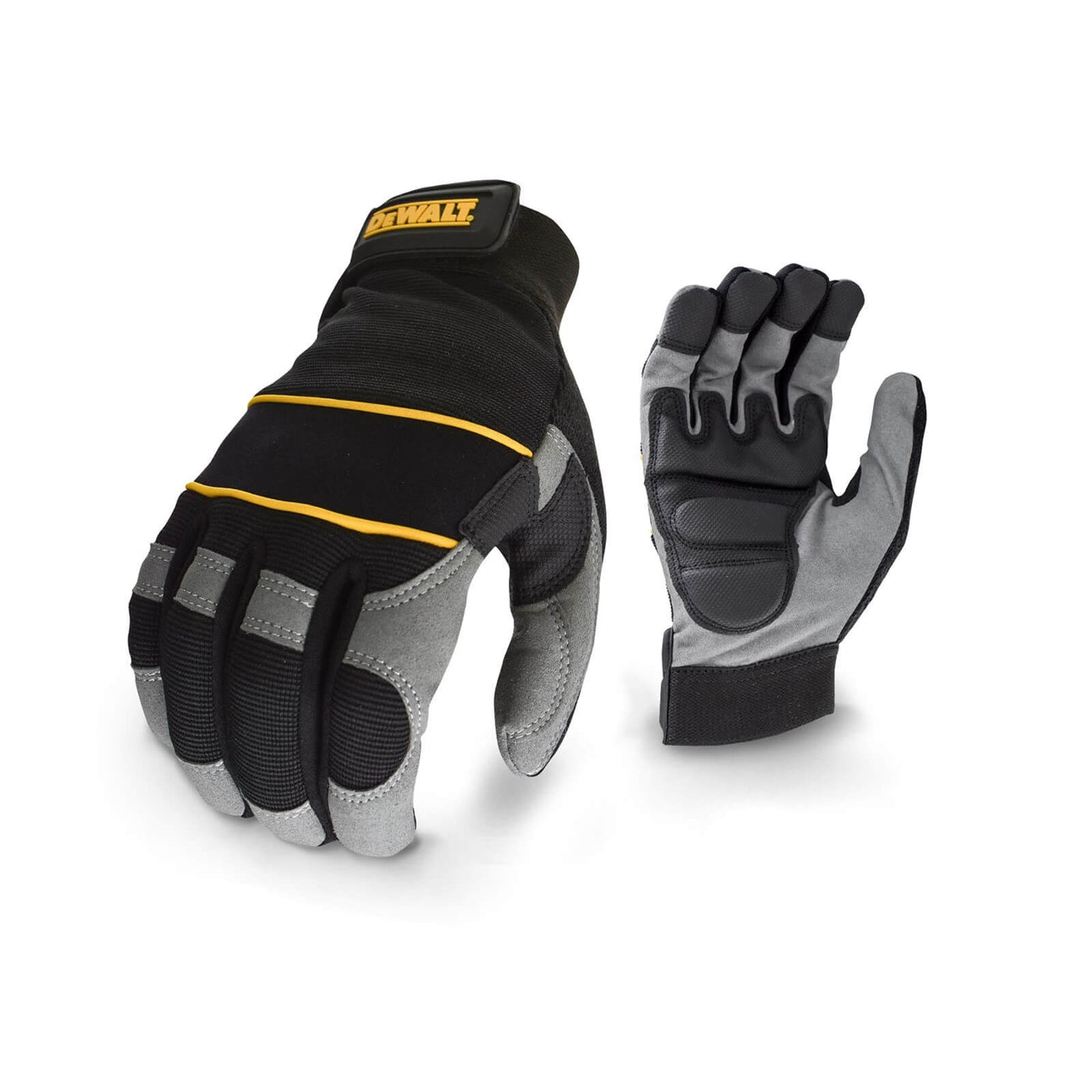 Dewalt DPG33 Power Tool Gloves Black/Yellow/Orange 1#colour_black-yellow-orange