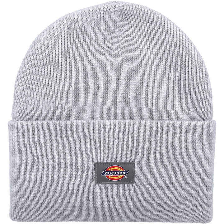 Dickies Acrylic Cuffed Beanie Heather Grey 1#colour_heather-grey