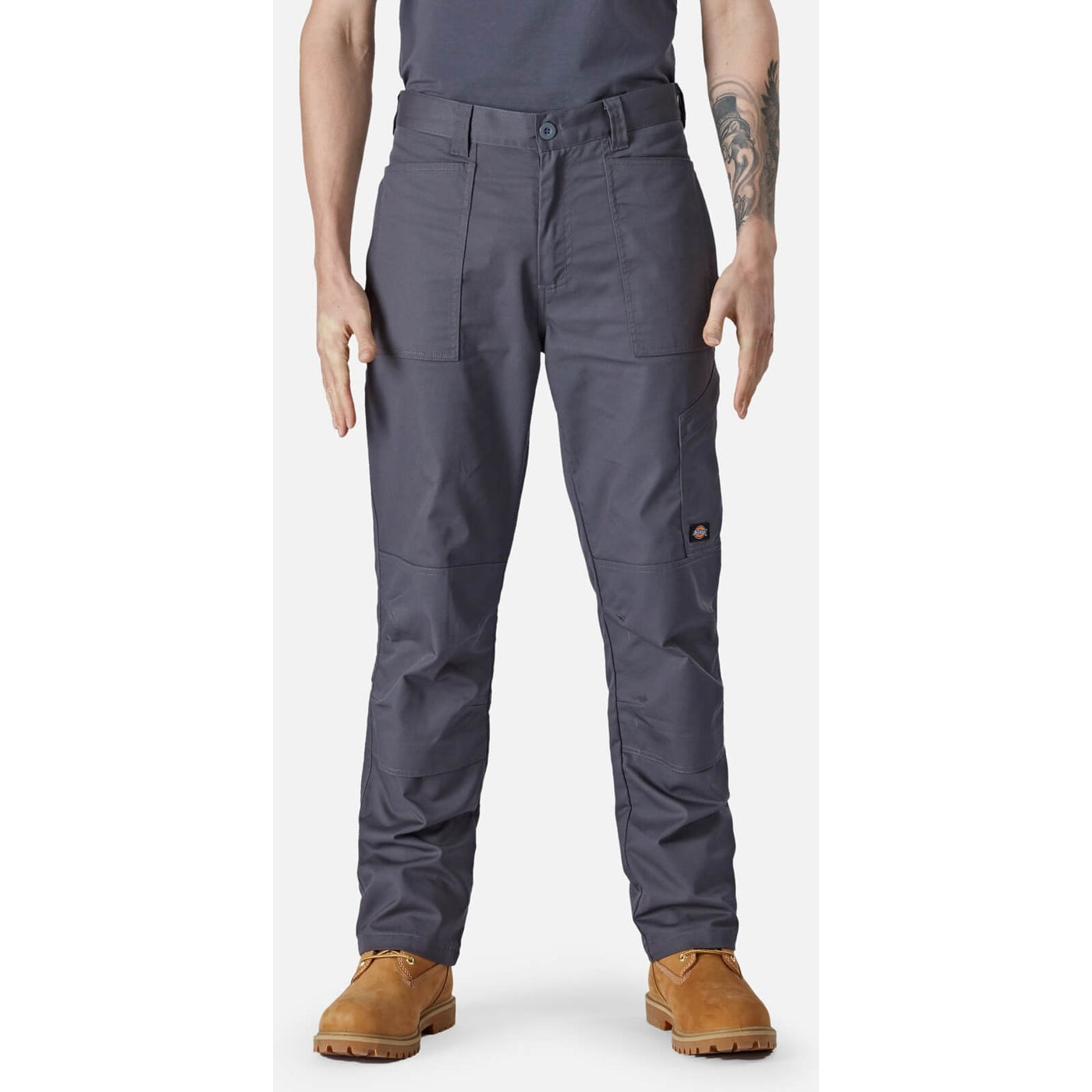 Dickies Action Flex Trousers Grey 1#colour_grey