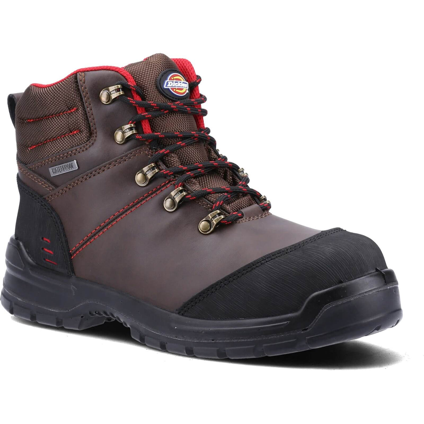 Dickies Dickies Cameron Safety Boots Brown 1#colour_brown