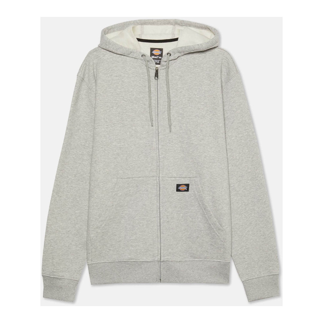 Dickies Everyday Fleece Zip Hoodie Heather Grey 1#colour_heather-grey