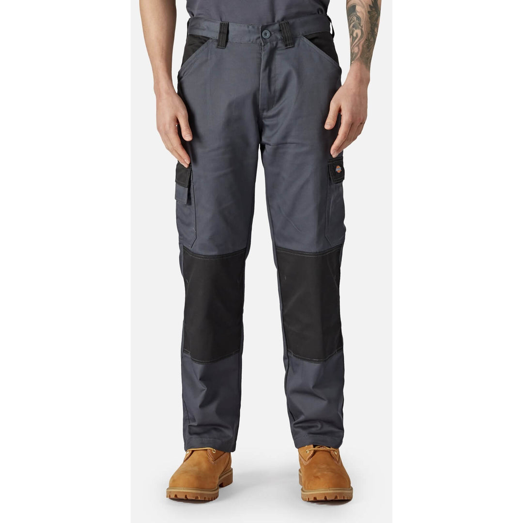 Dickies Everyday Work Trousers Grey/Black 1#colour_grey-black