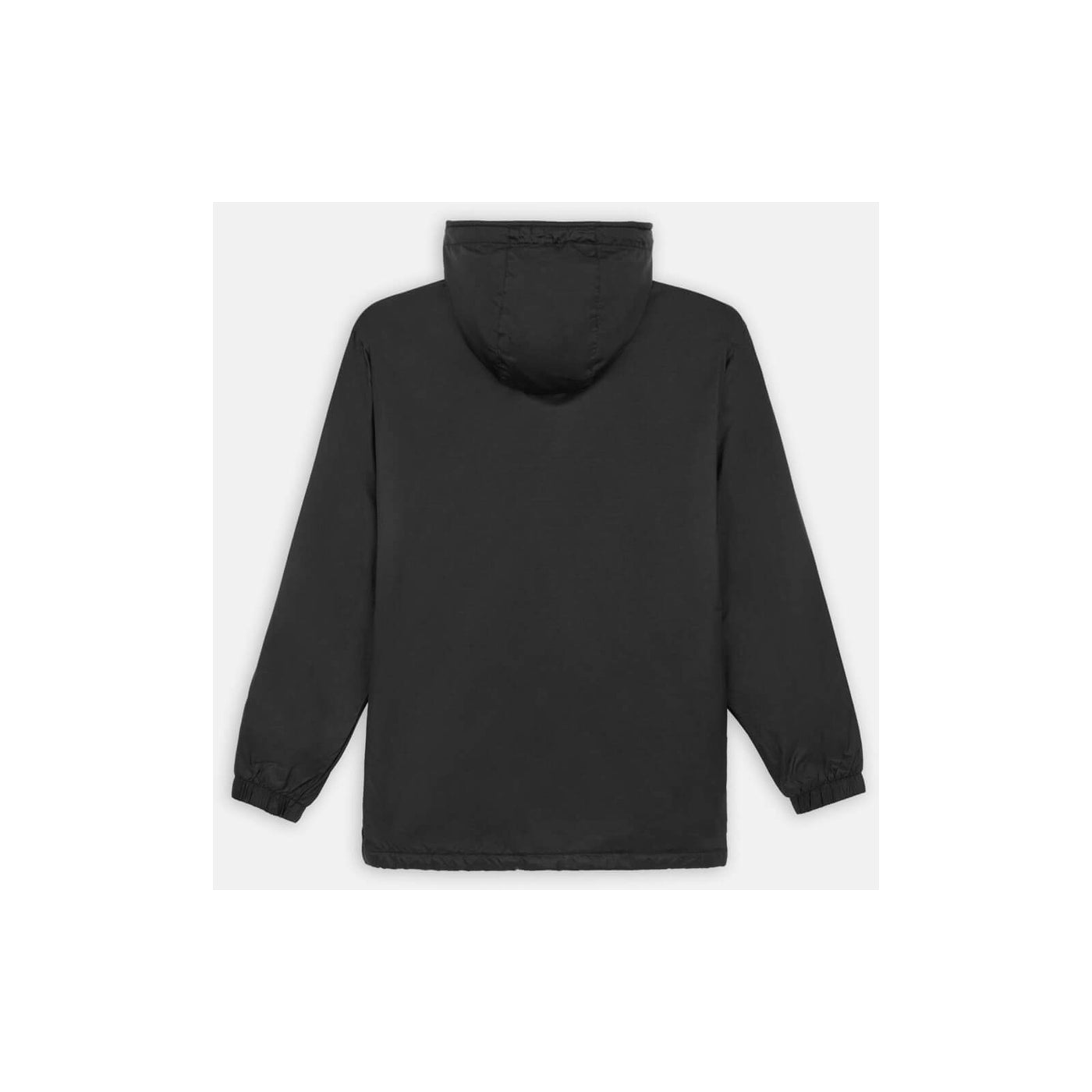 Dickies Fleece Lined Nylon Hooded Jacket Black 4#colour_black