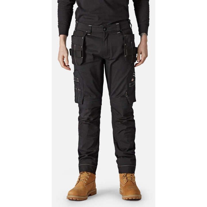 Dickies Holster Universal FLEX Trousers Black 1#colour_black