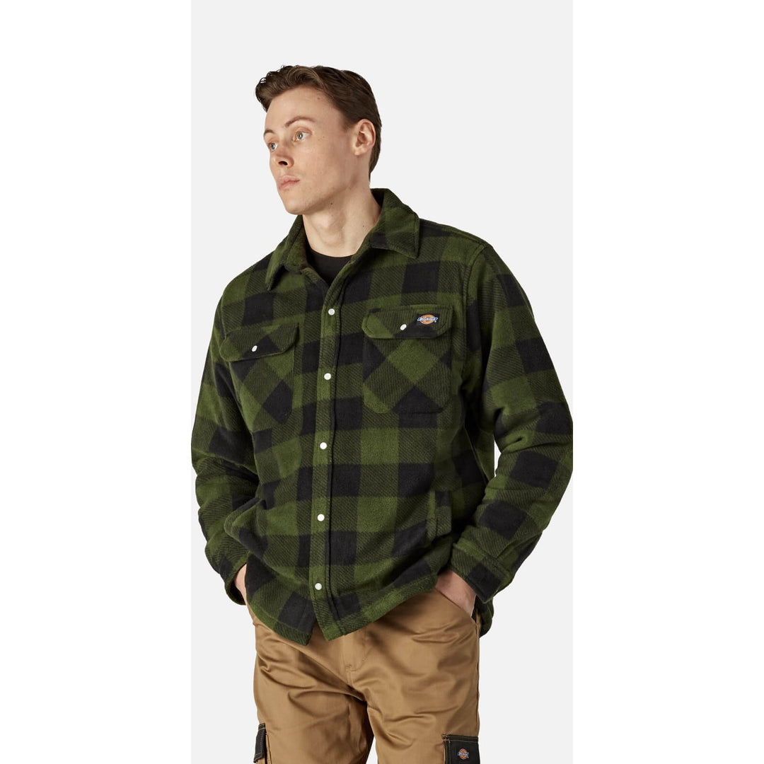 Dickies Portland Shirt Green 1#colour_green