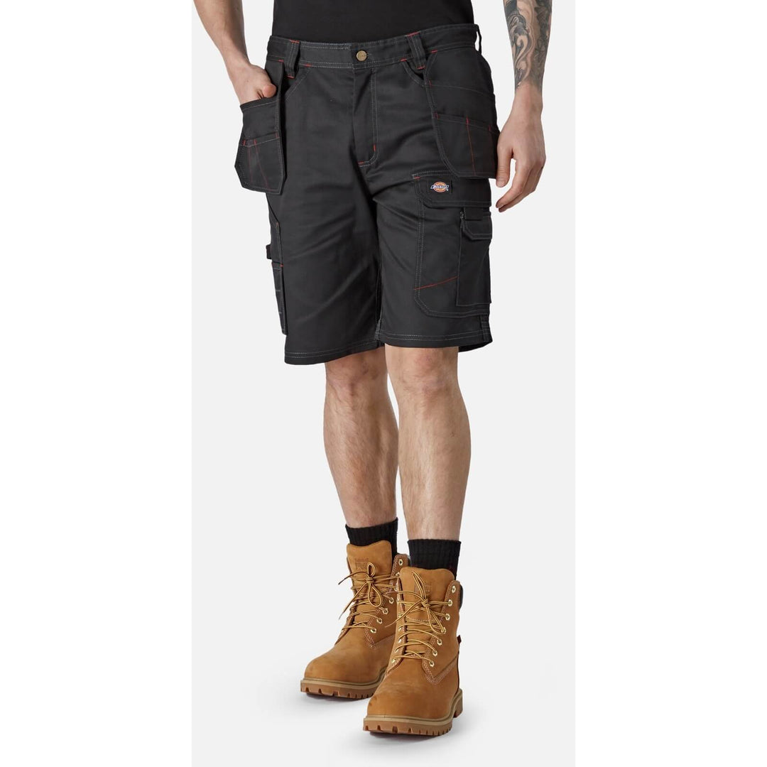 Dickies Redhawk Pro Work Shorts Black 1#colour_black