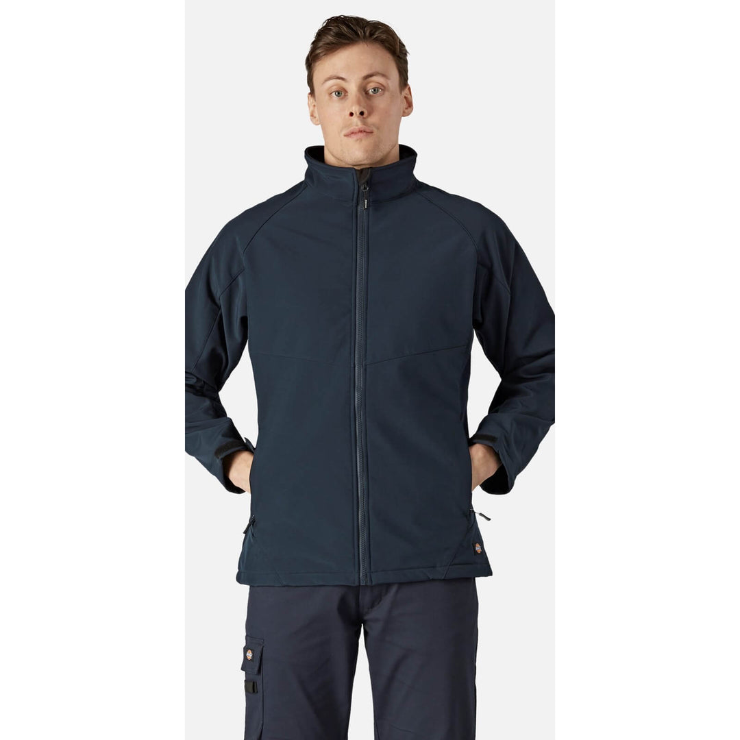 Dickies Softshell Jacket Navy Blue 1#colour_navy-blue