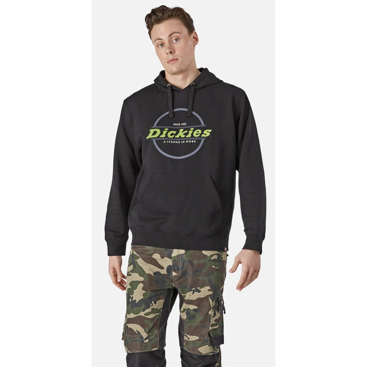 Dickies Towson Graph Hoodie Black 1#colour_black