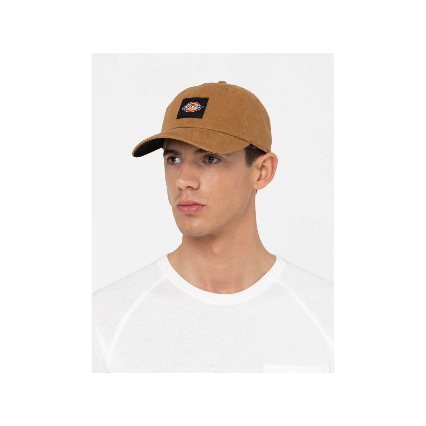 Dickies Washed Canvas Cap Brown Duck 1#colour_brown-duck