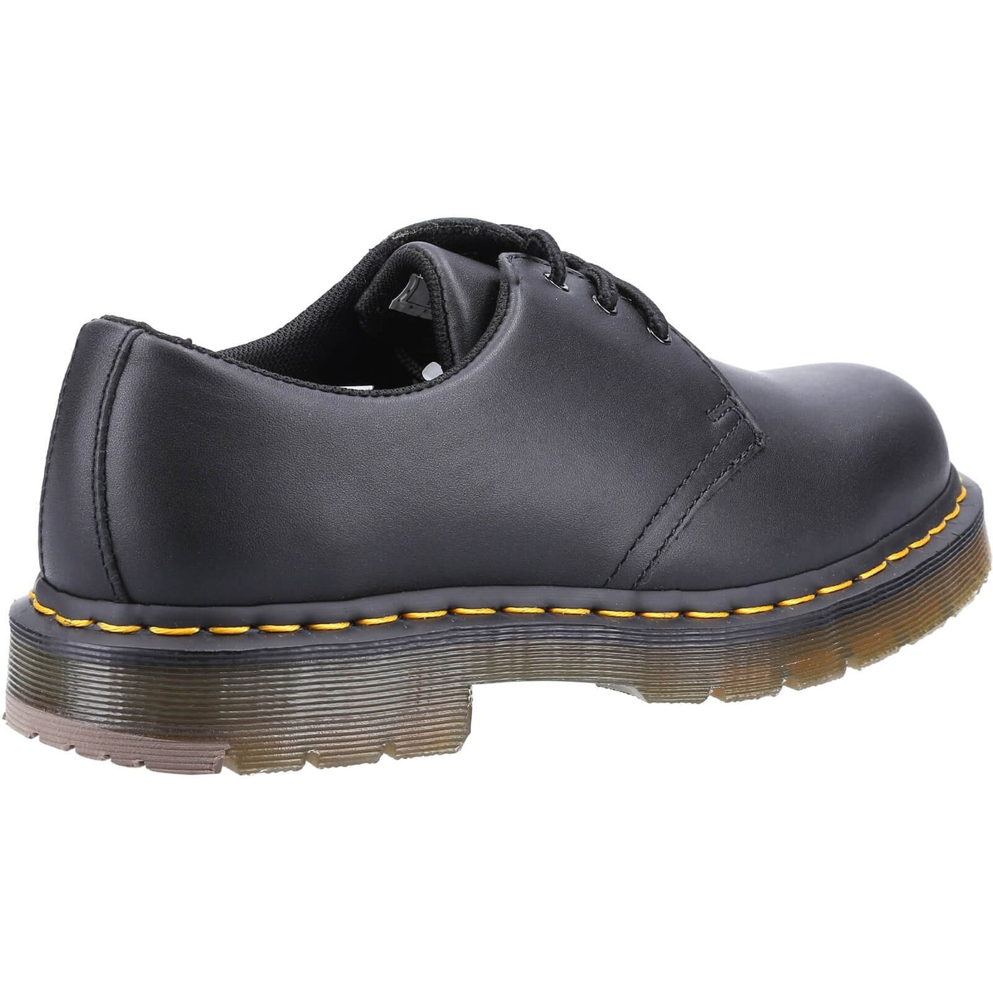 Dr Martens 1461 Slip Resistant Leather Shoes Black 2#colour_black