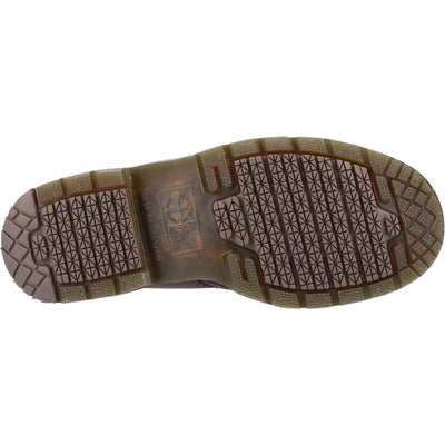 Dr Martens 8053 Slip Resistant Leather Shoes Black 3#colour_black