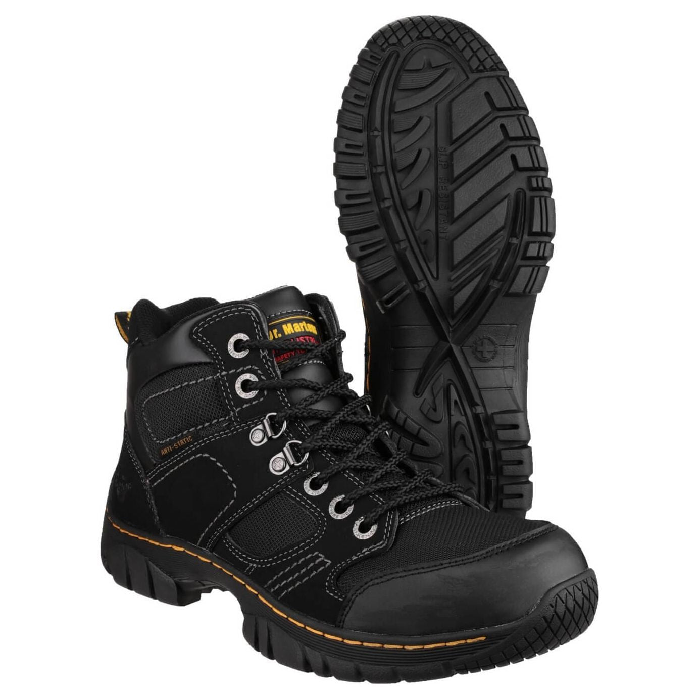 Dr Martens Benham Safety Boots-Black-3