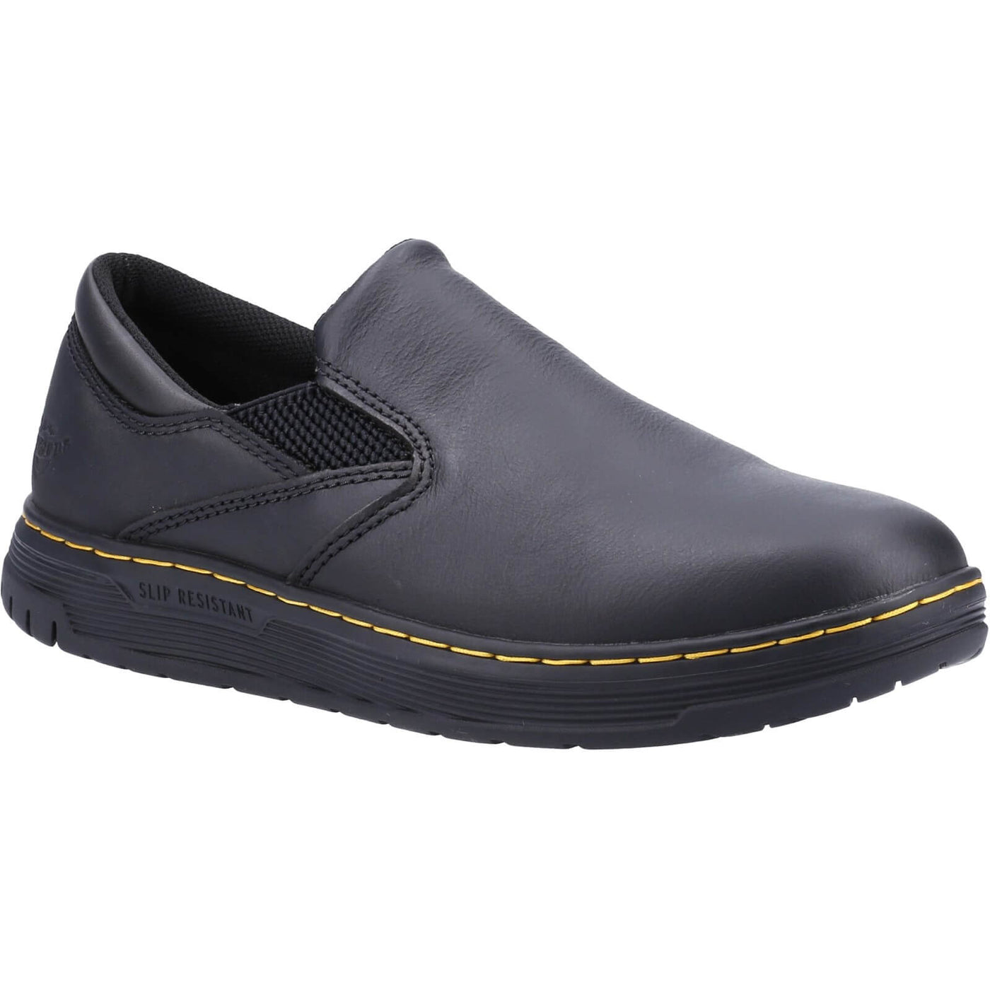 Dr Martens Brockley SR Slip On Safety Shoes Black 1#colour_black