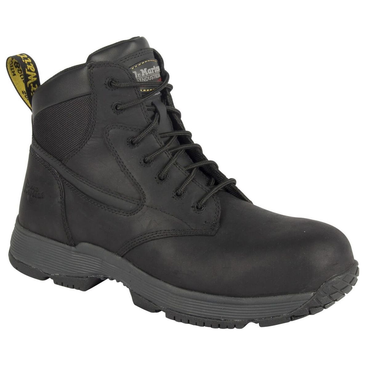 Dr Martens Corvid Composite Safety Boots-Black-4