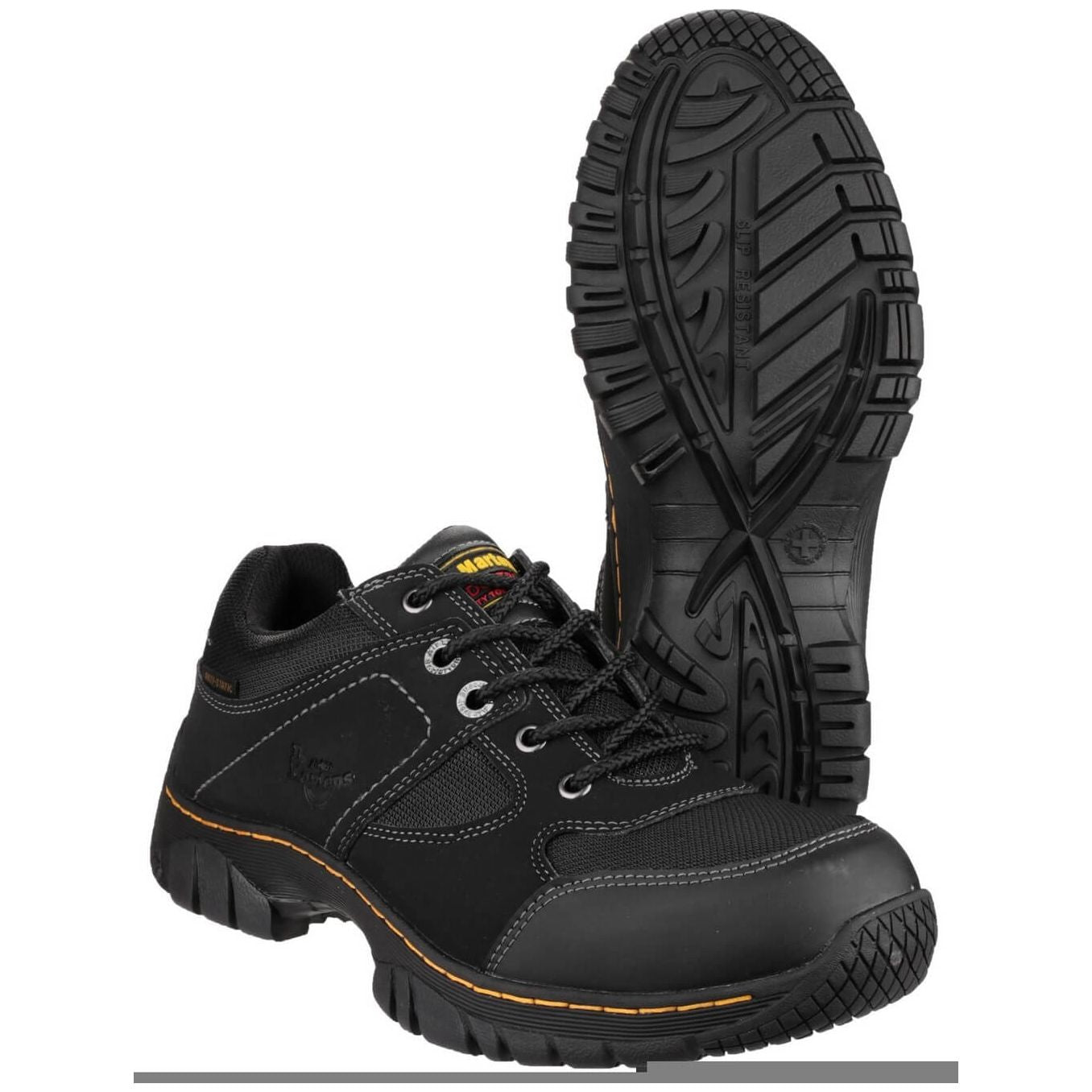 Dr Martens Gunaldo Safety Shoes-Black-3