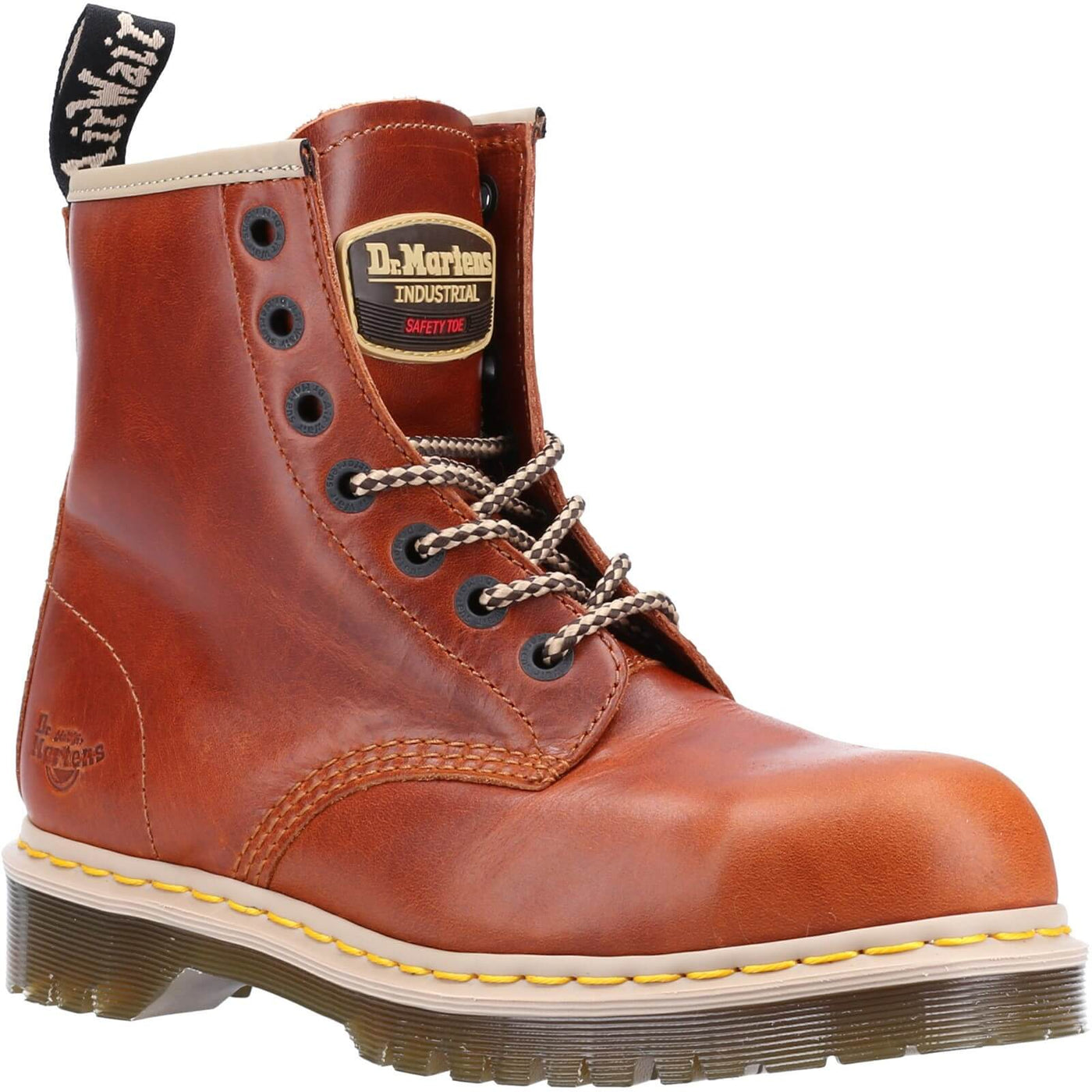 Dr Martens Icon 7B10 Safety Boots Tan 1#colour_tan