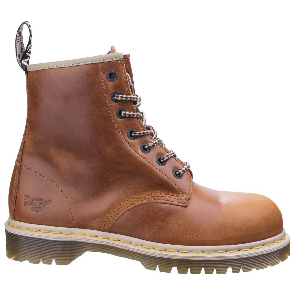 Dr Martens Icon 7B10 Safety Boots-Tan-5