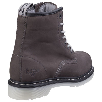 Dr Martens Maple Classic Steel-Toe Work Boots-Grey Wind River-2