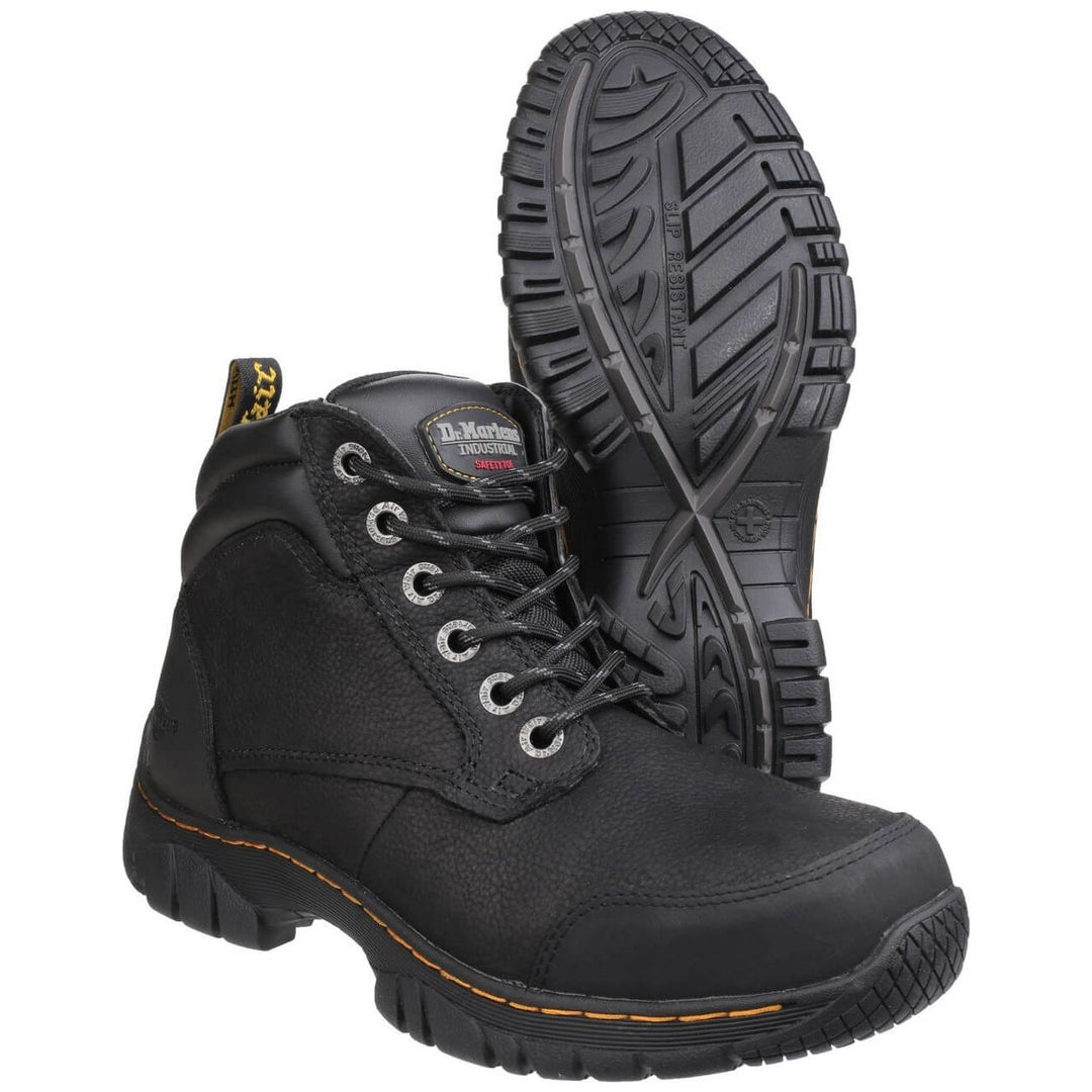 Dr Martens Riverton SB Hiking Safety Boot-Black-3