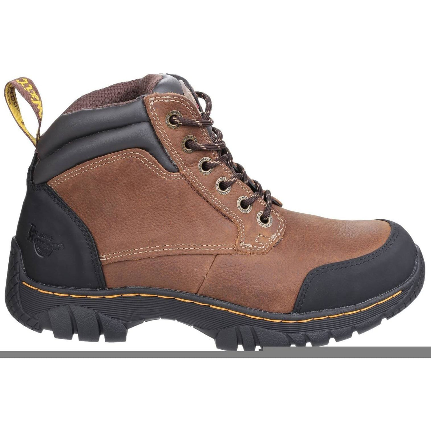 Dr Martens Riverton SB Hiking Safety Boot-Brown-5