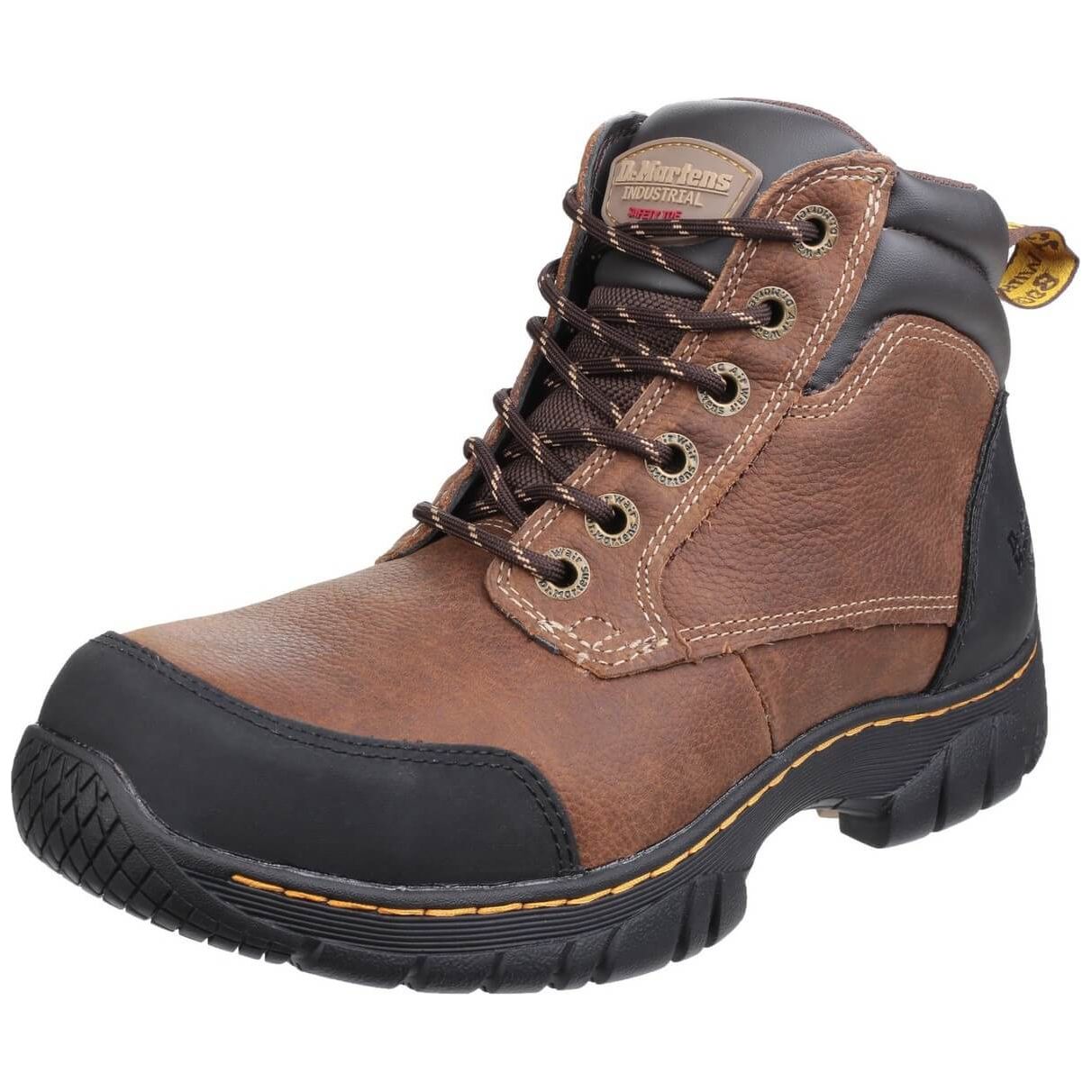 Dr Martens Riverton SB Hiking Safety Boot-Brown-6
