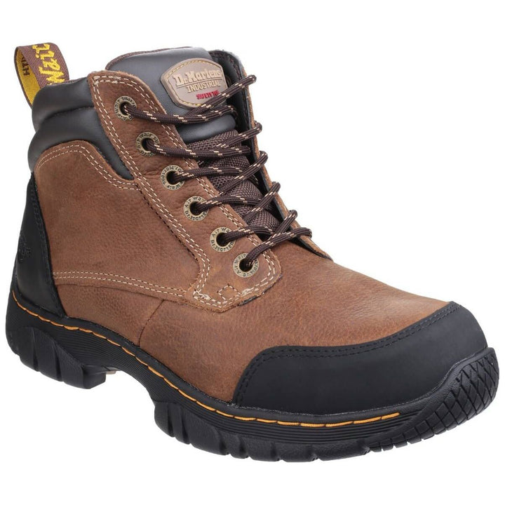 Dr Martens Riverton SB Hiking Safety Boot-Brown-Main