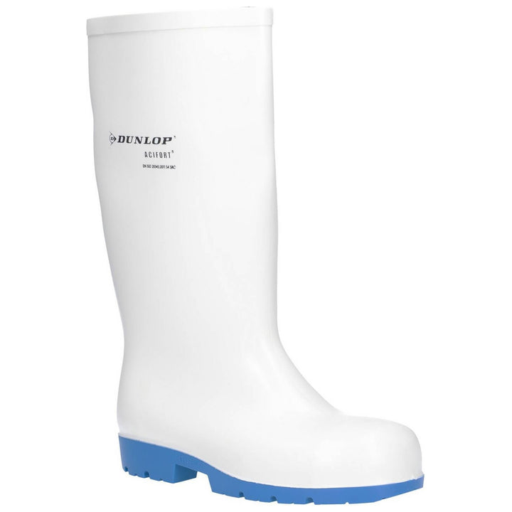 Dunlop Acifort Classic+ Wellies-White-Main