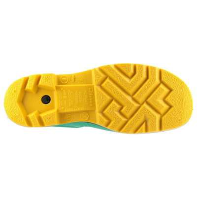 Dunlop Acifort HazGuard Safety Wellies-Green-Black-Yellow-3
