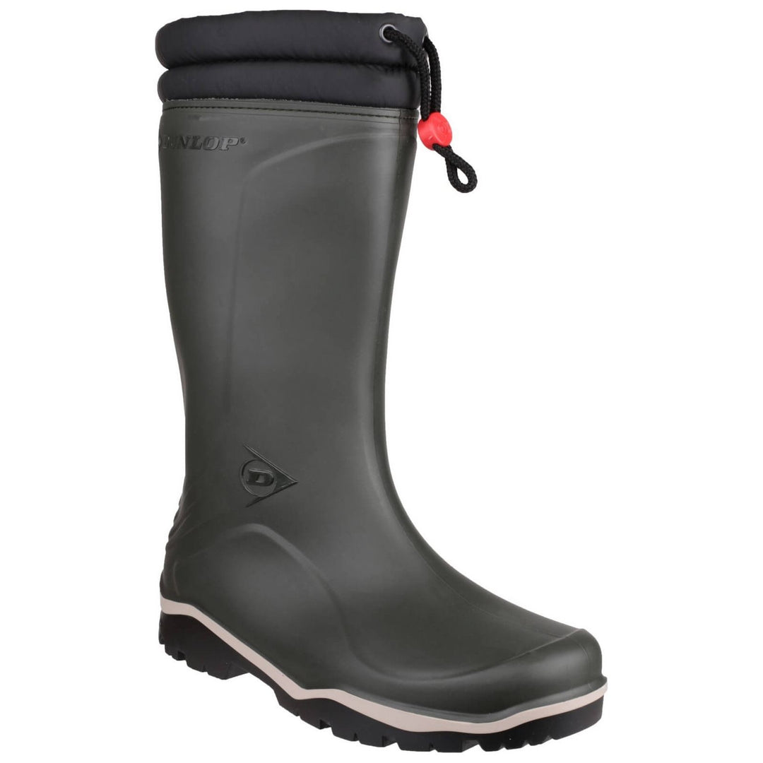 Dunlop Blizzard Winter Wellies-Green-Main