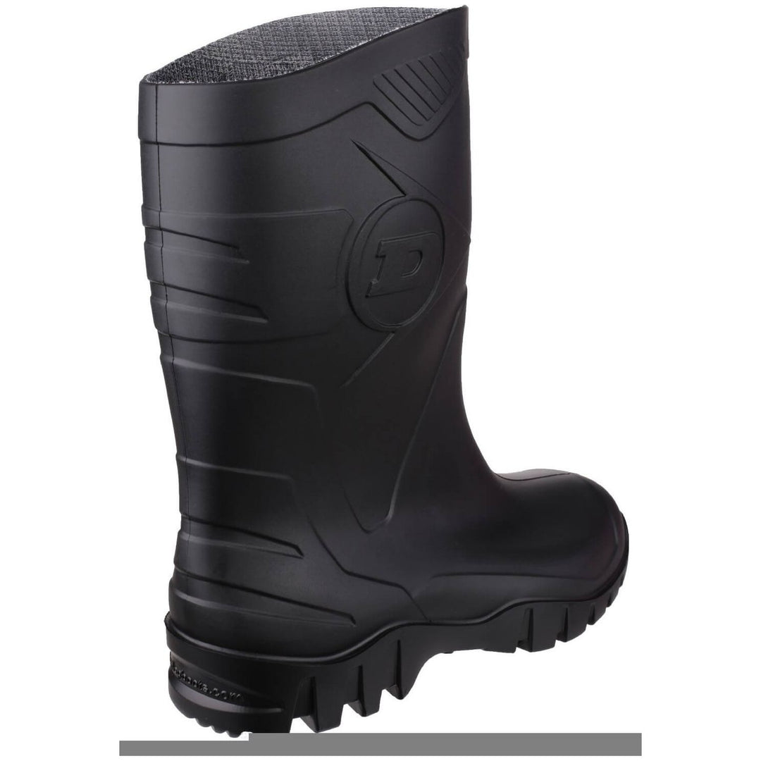 Dunlop Dee Short Wellies-Black-2