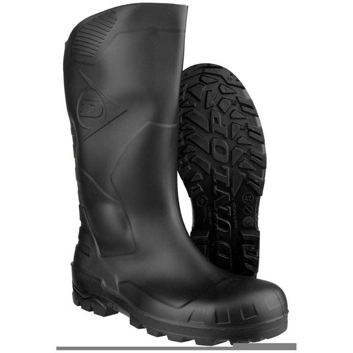 Dunlop Devon Safety Wellies-Black-3