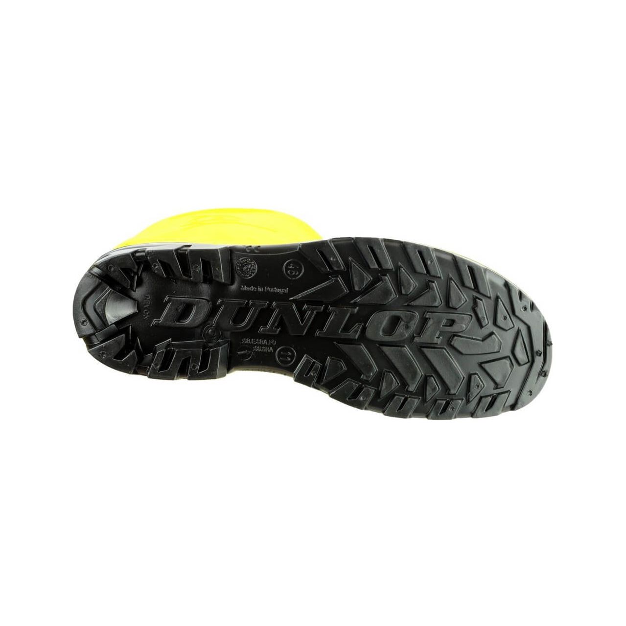 Dunlop Devon Safety Wellies-Yellow-Black-4