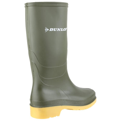 Dunlop Dulls Knee-length Wellies-Green-2
