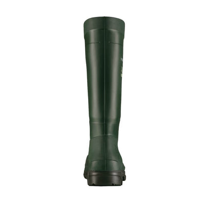 Dunlop FieldPro Full Safety Wellington Boots Green 5#colour_green