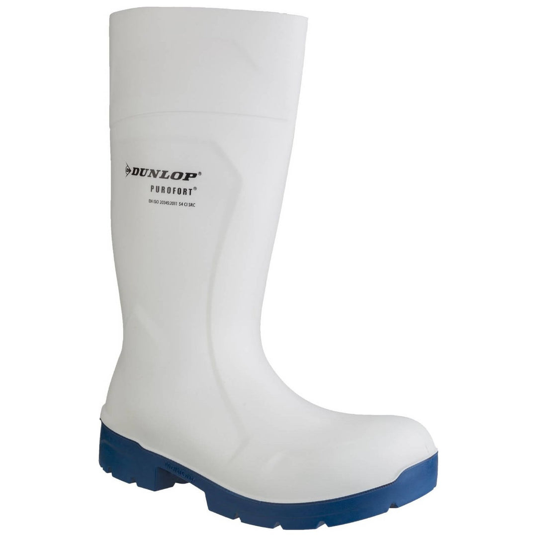 Dunlop Food Pro Multigrip Wellies-White-Main